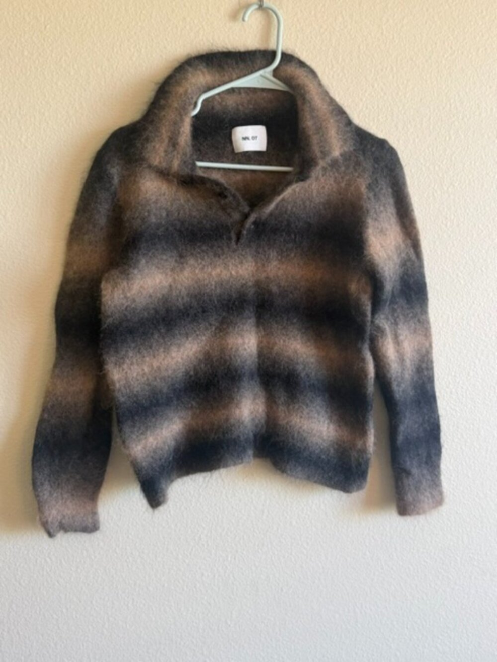 Nn07 Alfie Alpaca-Blend Men Cardigan